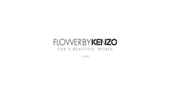 Desktop Screenshot of flowerbykenzo.com